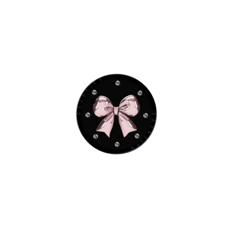 Metallic Pink Ribbon