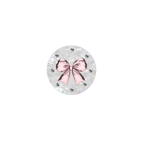 Metallic Pink Ribbon