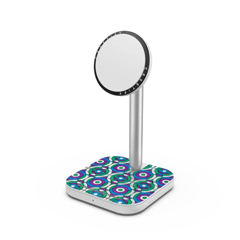 V&A Geometry Edit, Bullseye 3 PowerThru 2-in-1 Charging Stand