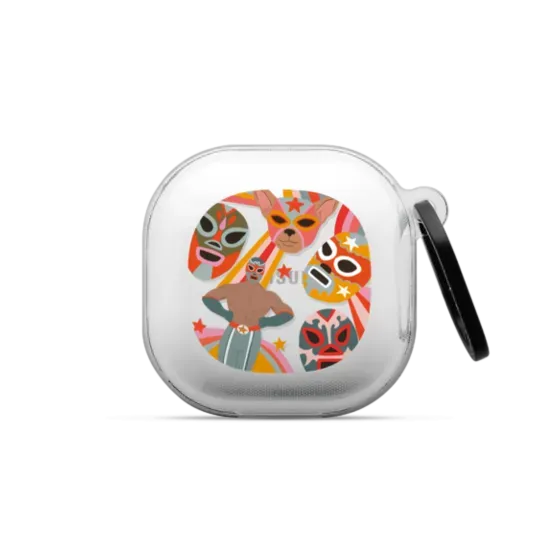 Lucha Libre Earbuds Case