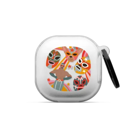 Lucha Libre Earbuds Case