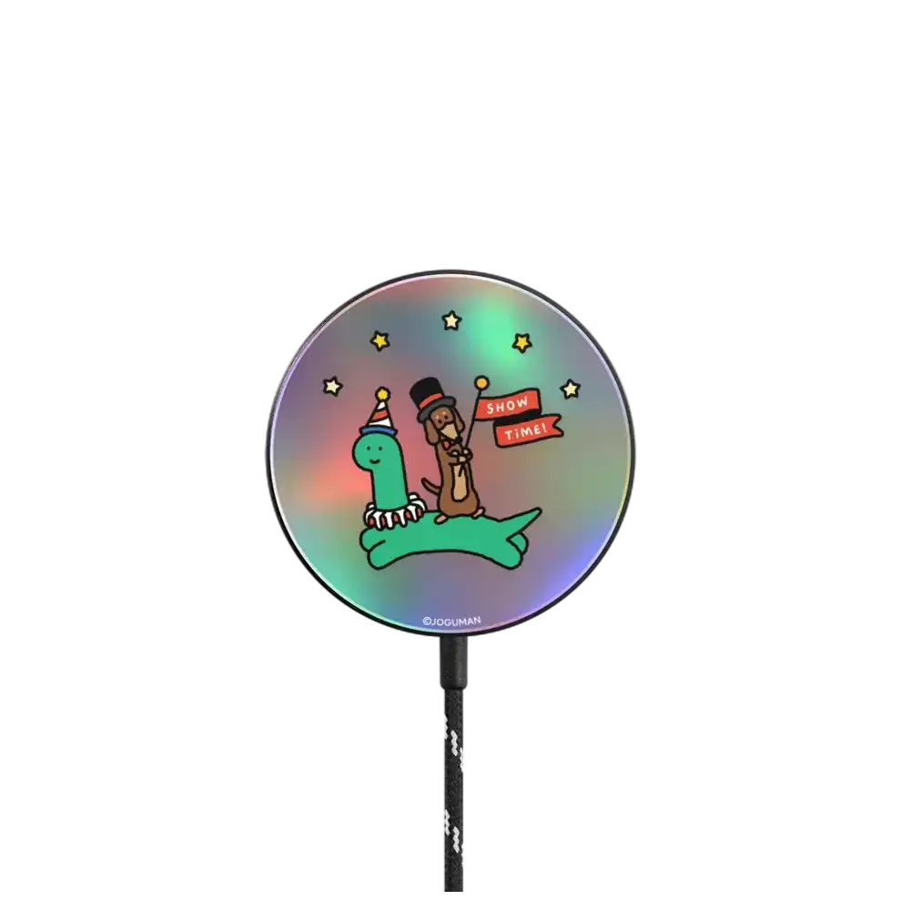 Brachio & Woody Show Time PowerThru Magnetic Wireless Charger