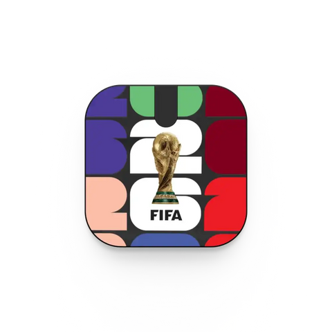 FIFA WORLD CUP 26™ PATTERN POWERTHRU 2-IN-1 CHARGING STAND