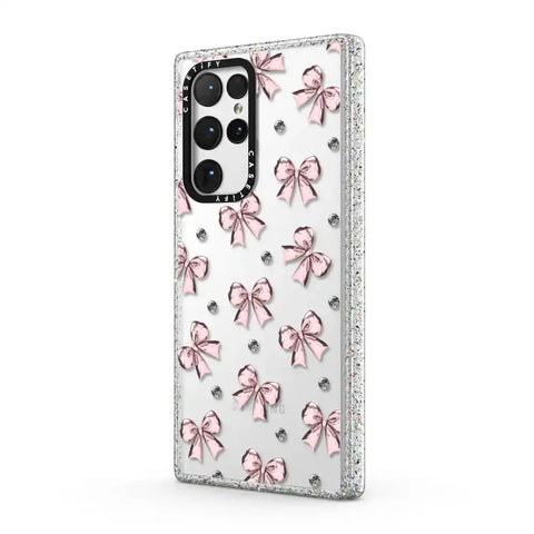 Metallic Pink Ribbon
