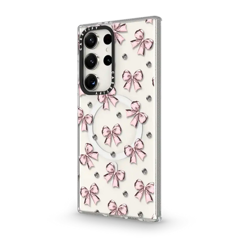Metallic Pink Ribbon