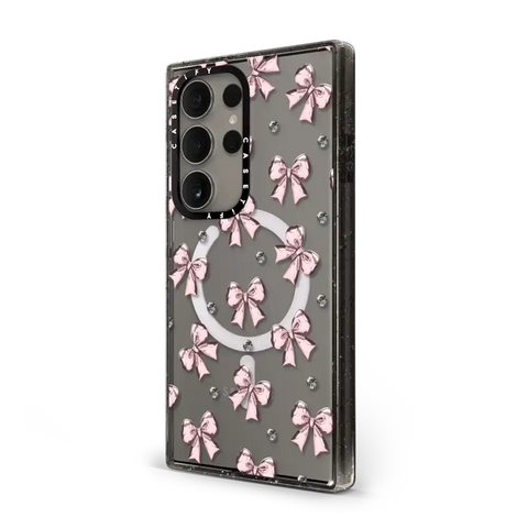 Metallic Pink Ribbon