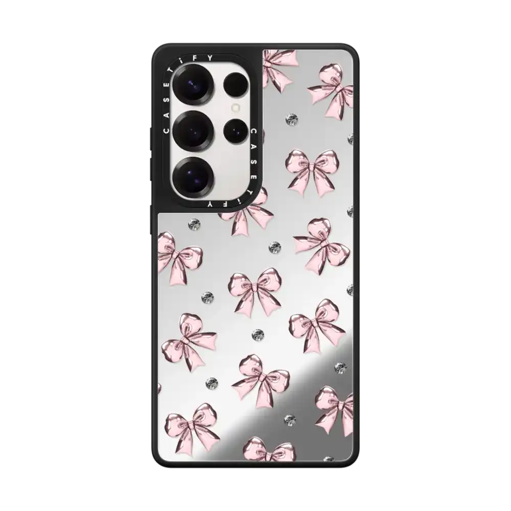 Metallic Pink Ribbon