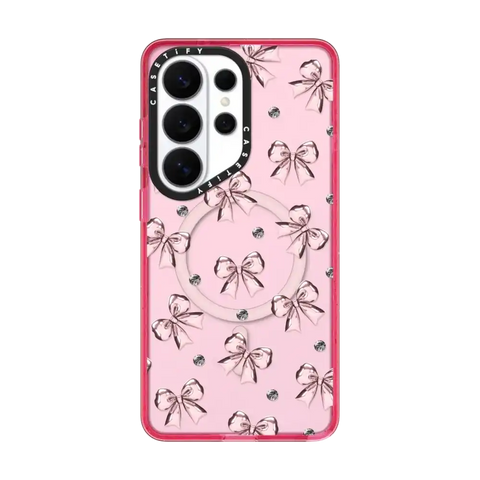 Metallic Pink Ribbon