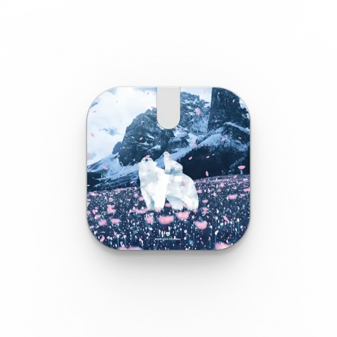 You in the flower garden