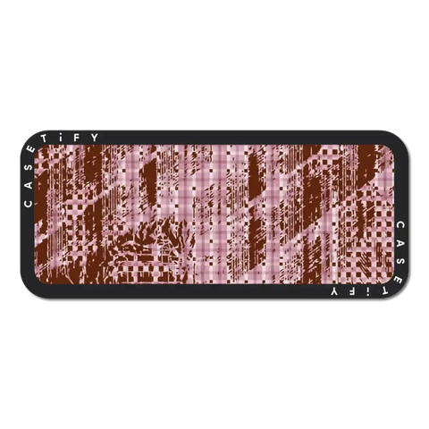 Distorted Checker-Pink