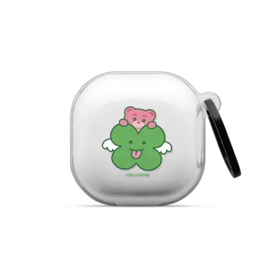 BELLYGOM Lucky Clover Earbuds Case