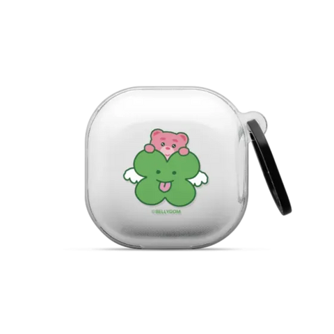 BELLYGOM Lucky Clover Earbuds Case