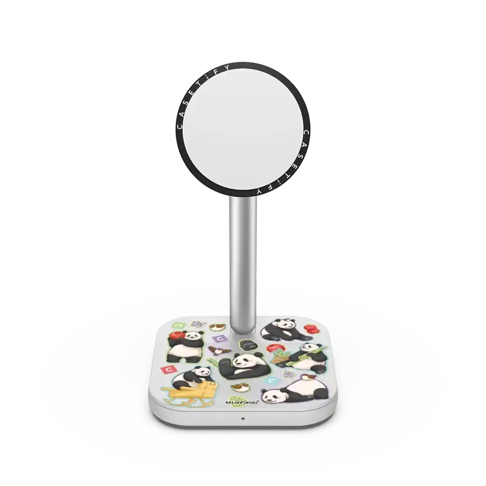 M.LanPanda Sticker PowerThru 2-in-1 Charging Stand