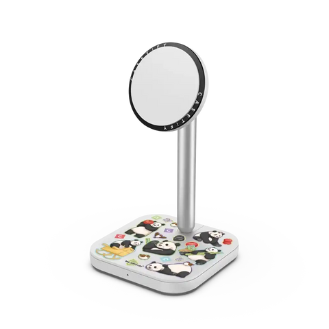 M.LanPanda Sticker PowerThru 2-in-1 Charging Stand