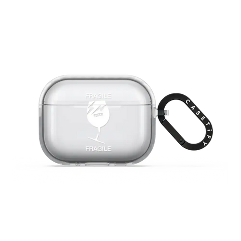 FRAGILE Glass Earbuds Case
