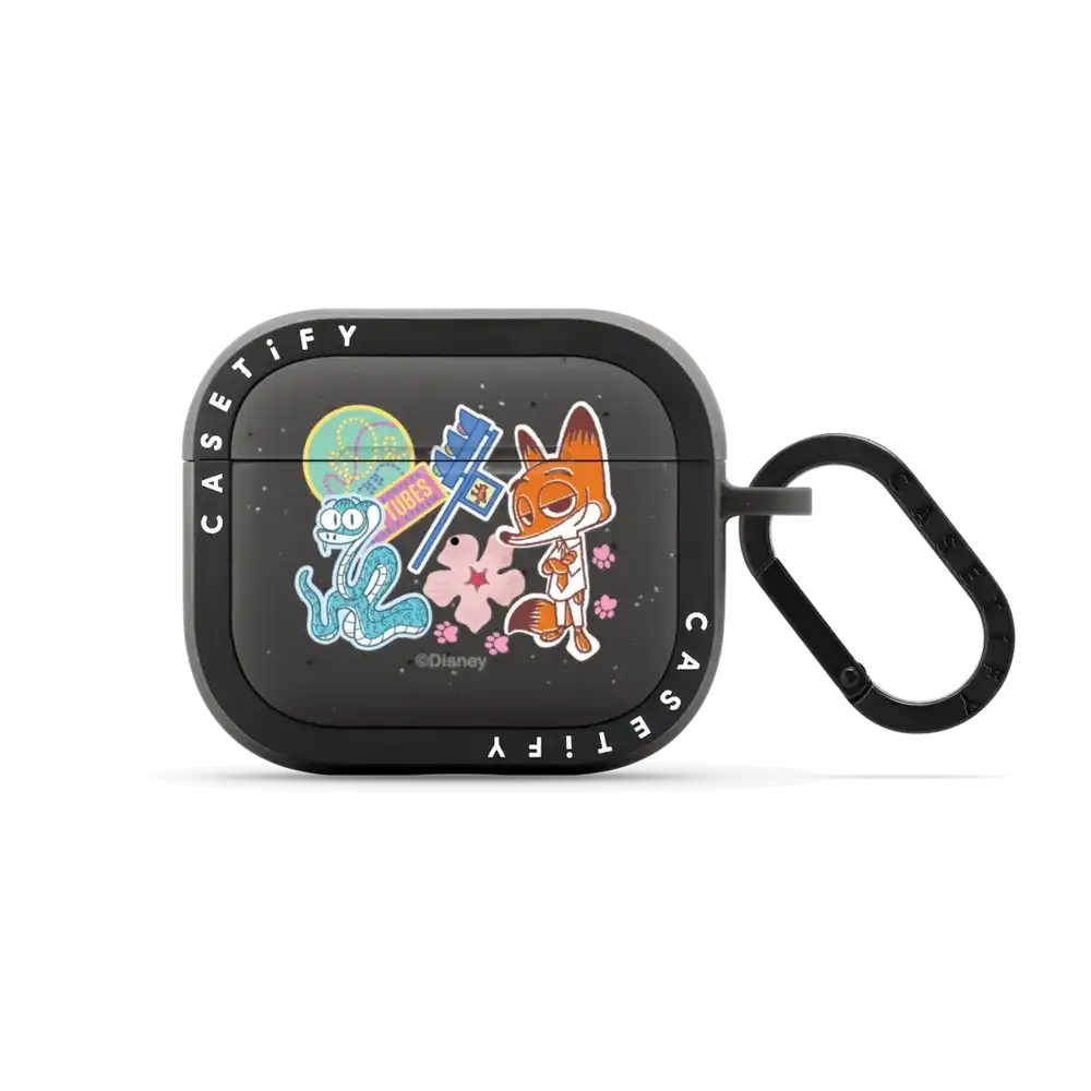 Nick Stickermania Earbuds Case