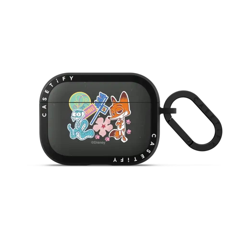Nick Stickermania Earbuds Case