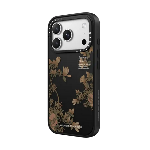 NMK Bird and Flowers Case - Black Mirror Edition