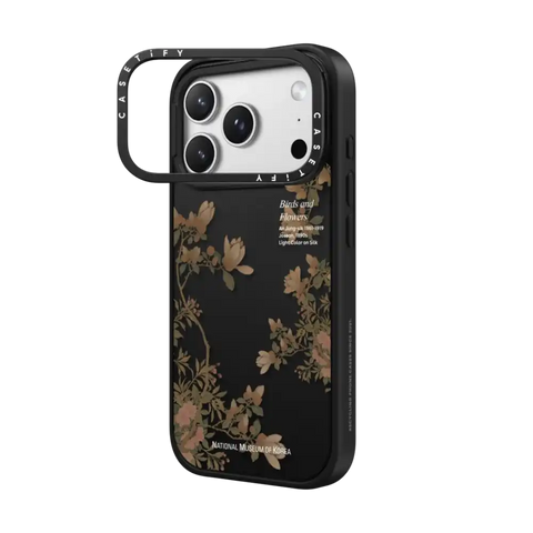 NMK Bird and Flowers Case - Black Mirror Edition