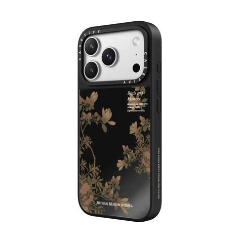 NMK Bird and Flowers Case - Black Mirror Edition