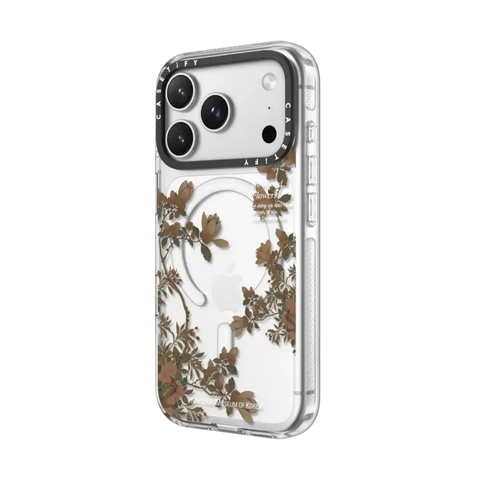 NMK Bird and Flowers Case - Black Mirror Edition