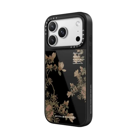 NMK Bird and Flowers Case - Black Mirror Edition