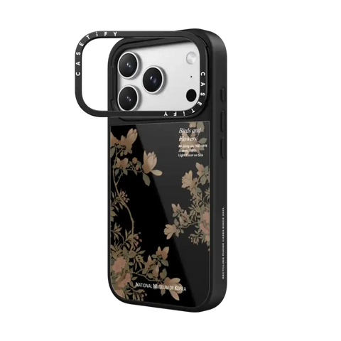 NMK Bird and Flowers Case - Black Mirror Edition