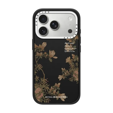 NMK Bird and Flowers Case - Black Mirror Edition