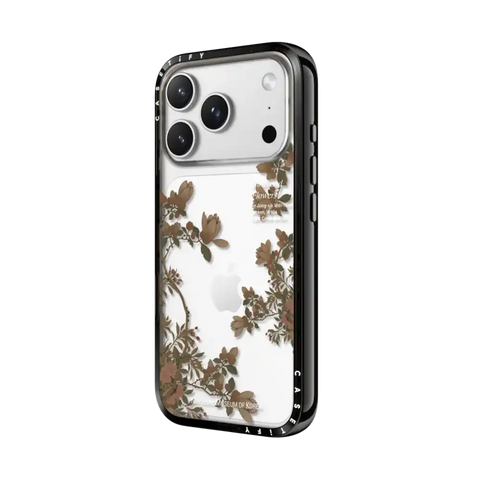 NMK Bird and Flowers Case - Black Mirror Edition