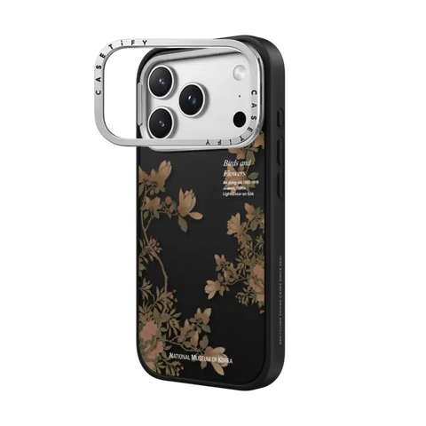 NMK Bird and Flowers Case - Black Mirror Edition