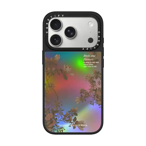 NMK Bird and Flowers Case - Black Mirror Edition