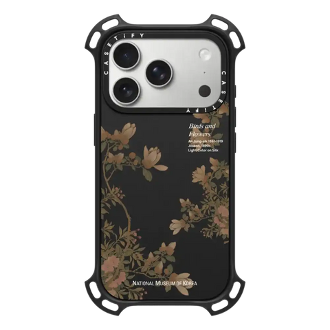 NMK Bird and Flowers Case - Black Mirror Edition
