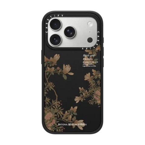 NMK Bird and Flowers Case - Black Mirror Edition