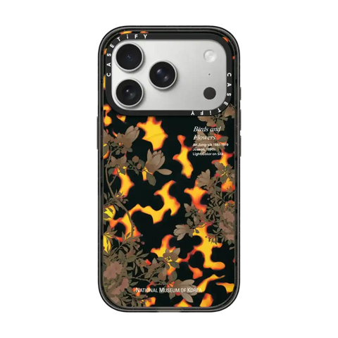 NMK Bird and Flowers Case - Black Mirror Edition