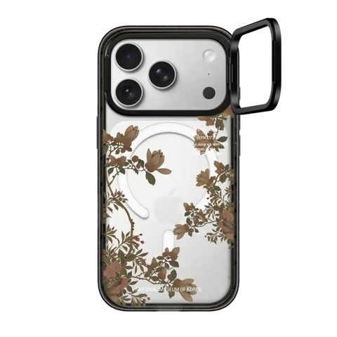 NMK Bird and Flowers Case - Black Mirror Edition