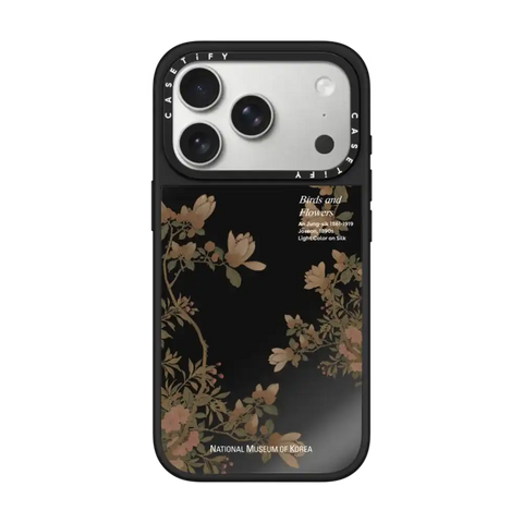 NMK Bird and Flowers Case - Black Mirror Edition