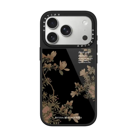 NMK Bird and Flowers Case - Black Mirror Edition
