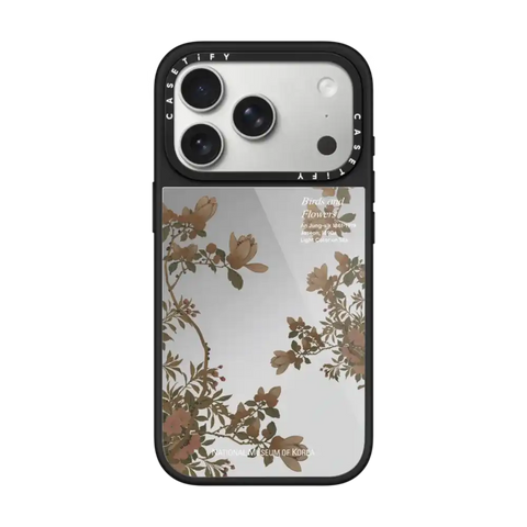NMK Bird and Flowers Case - Black Mirror Edition