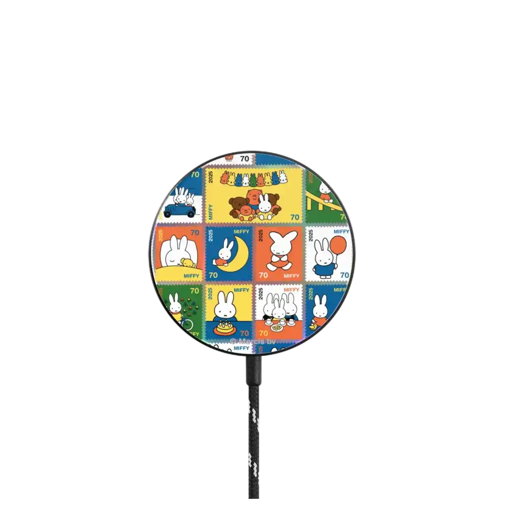Miffy Stamps Magnetic Wireless Charger