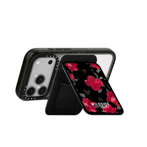 Mickey Mouse and Rose Pattern Snappy Cardholder Stand