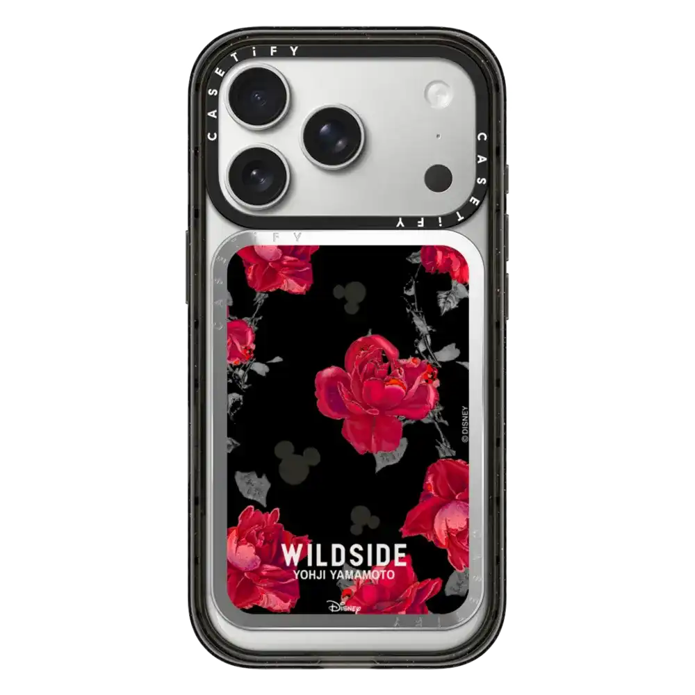 Mickey Mouse and Rose Pattern Snappy Cardholder Stand