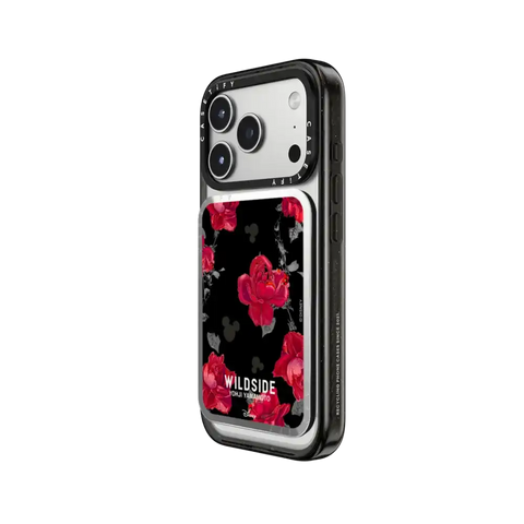 Mickey Mouse and Rose Pattern Snappy Cardholder Stand