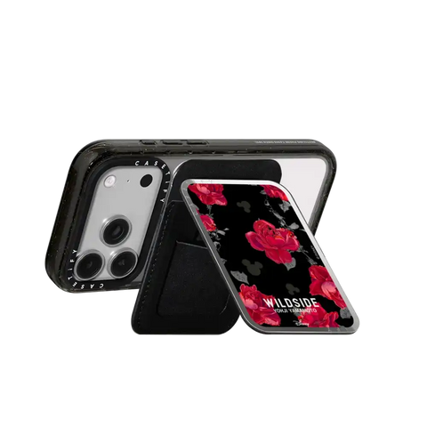 Mickey Mouse and Rose Pattern Snappy Cardholder Stand