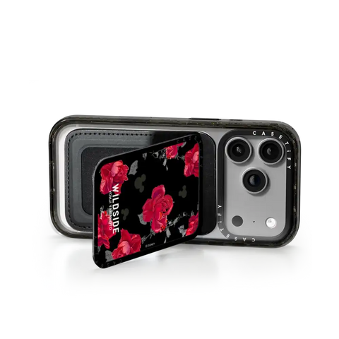 Mickey Mouse and Rose Pattern Snappy Cardholder Stand