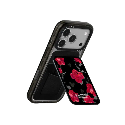 Mickey Mouse and Rose Pattern Snappy Cardholder Stand
