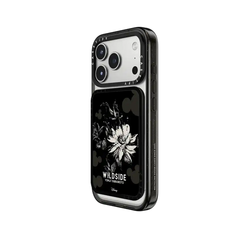 Mickey Mouse and Gothic Flower Snappy Cardholder Stand