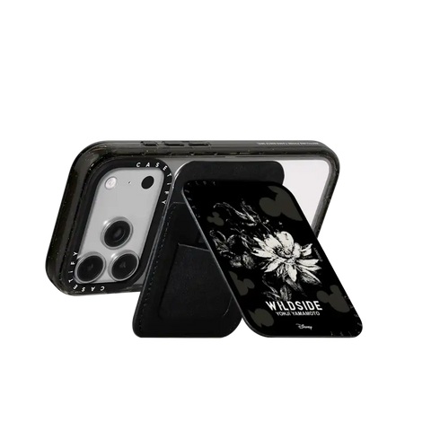 Mickey Mouse and Gothic Flower Snappy Cardholder Stand