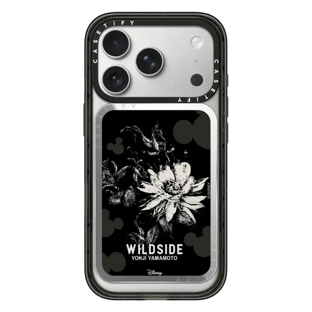 Mickey Mouse and Gothic Flower Snappy Cardholder Stand