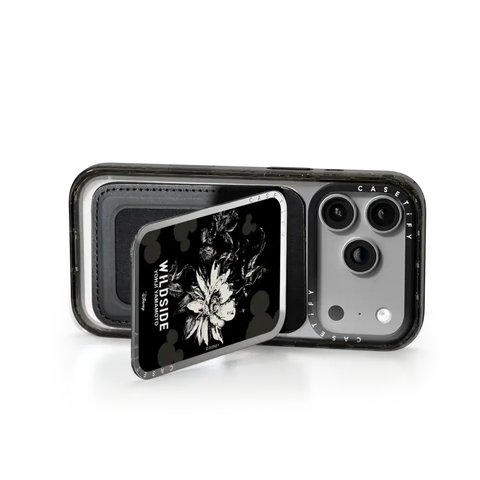 Mickey Mouse and Gothic Flower Snappy Cardholder Stand