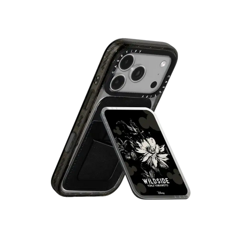 Mickey Mouse and Gothic Flower Snappy Cardholder Stand